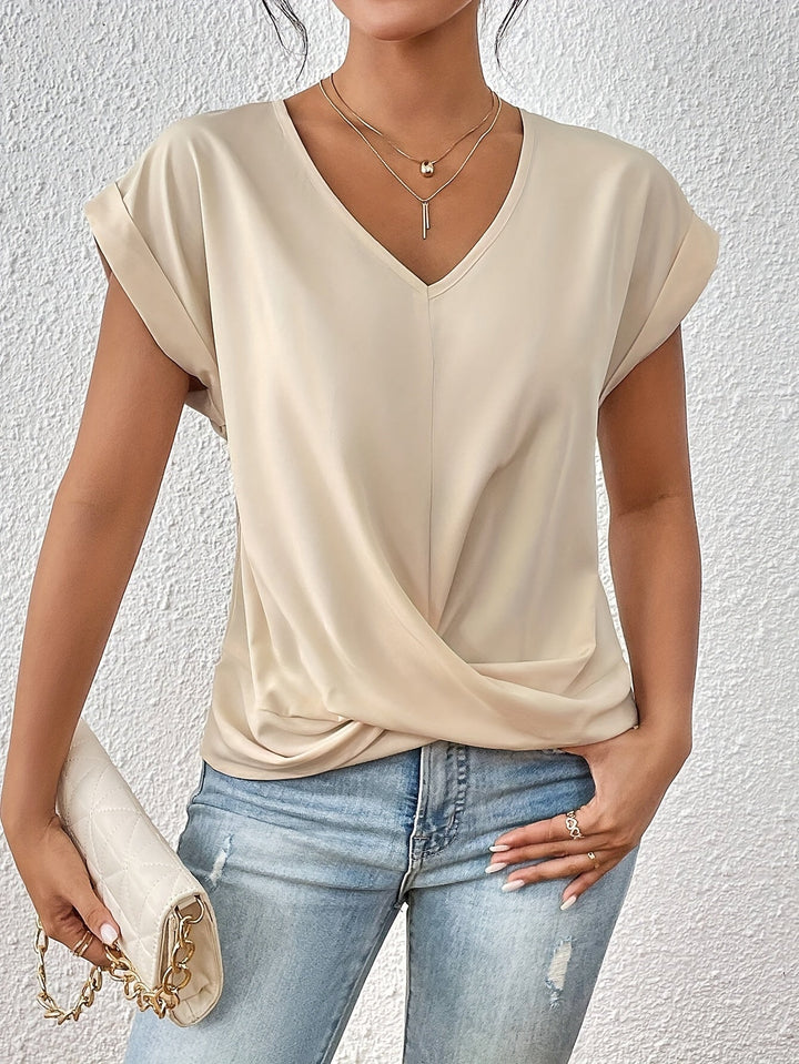 Adriana™ – Elegant Twist-Front Top