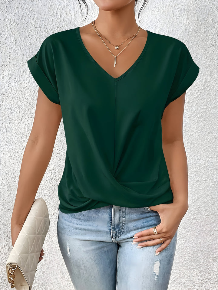 Adriana™ – Elegant Twist-Front Top