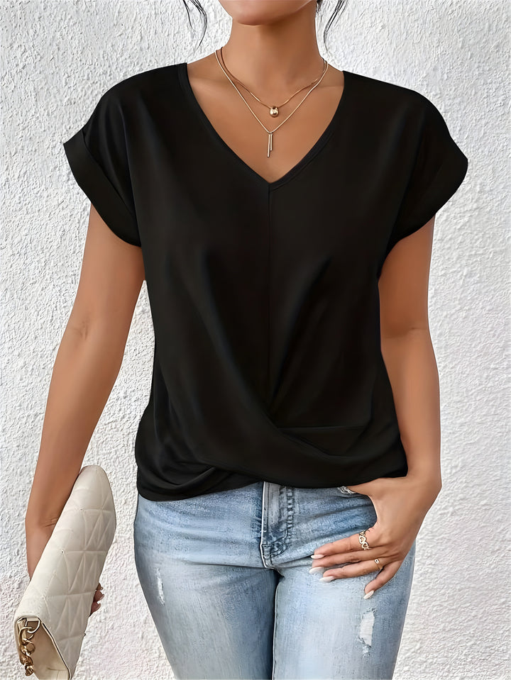 Adriana™ – Elegant Twist-Front Top