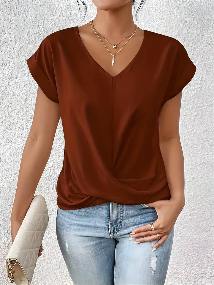 Adriana™ – Elegant Twist-Front Top