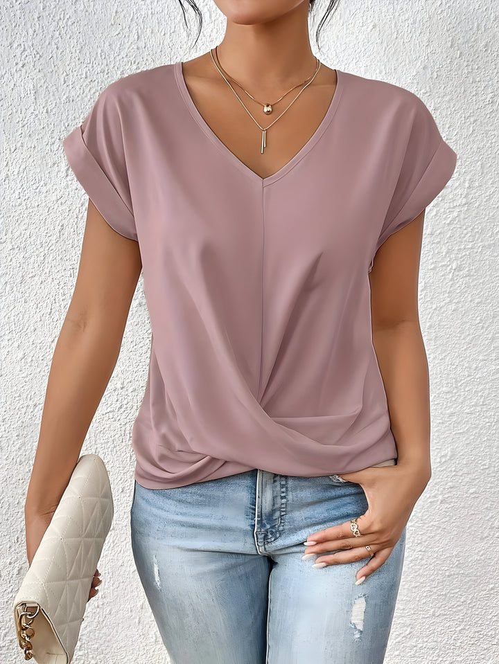 Adriana™ – Elegant Twist-Front Top