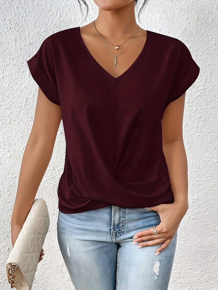 Adriana™ – Elegant Twist-Front Top