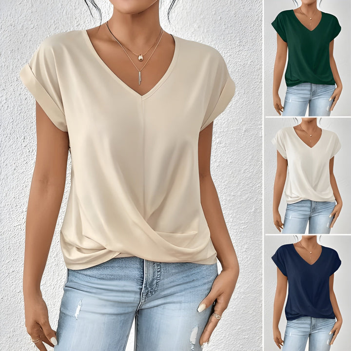 Adriana™ – Elegant Twist-Front Top