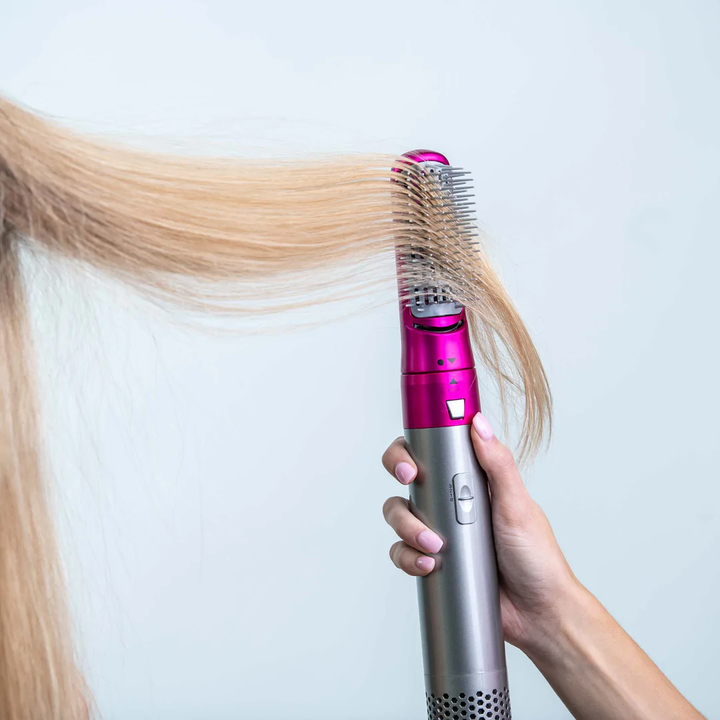 5 in 1 Magic hair straightener - Style your hair without damaging it