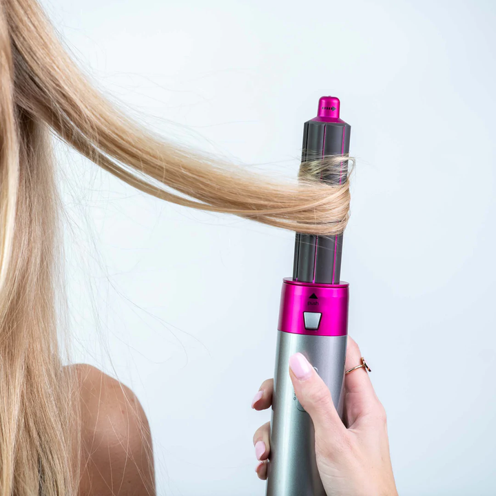 5 in 1 Magic hair straightener - Style your hair without damaging it