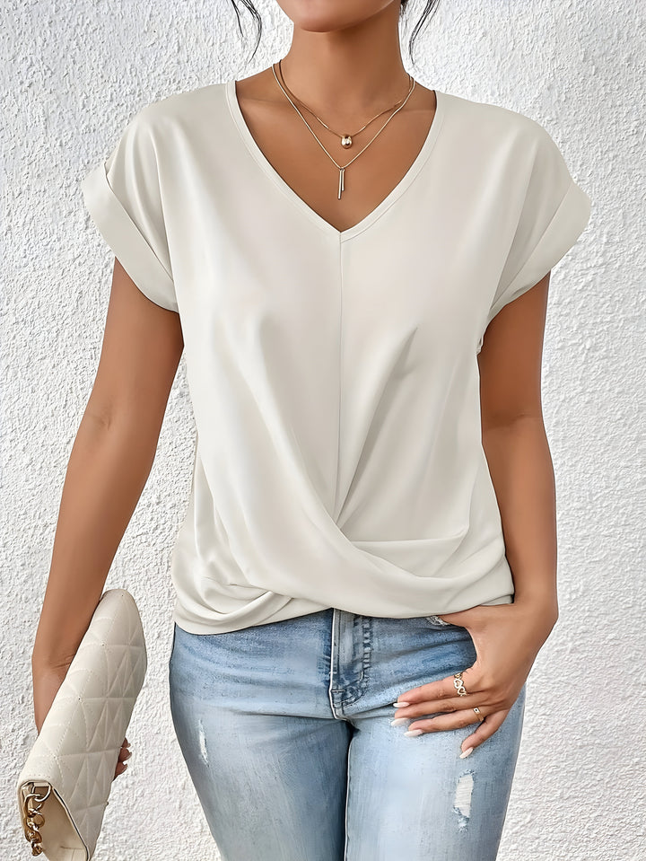 Adriana™ – Elegant Twist-Front Top