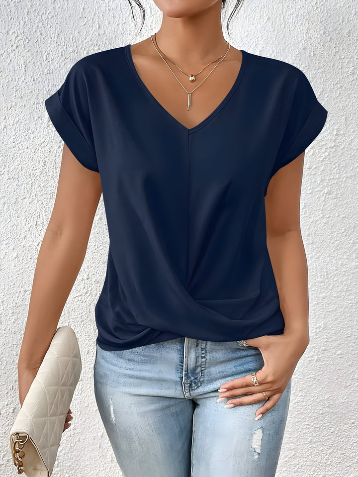 Adriana™ – Elegant Twist-Front Top