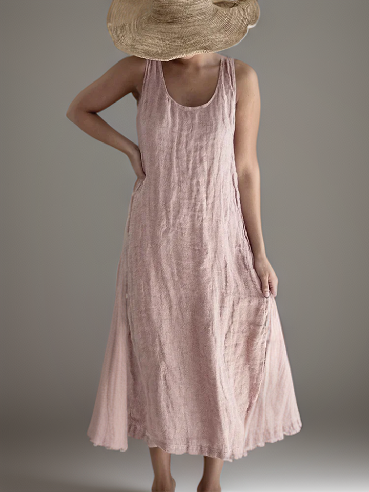 Daniella | Elegant sleeveless maxi dress